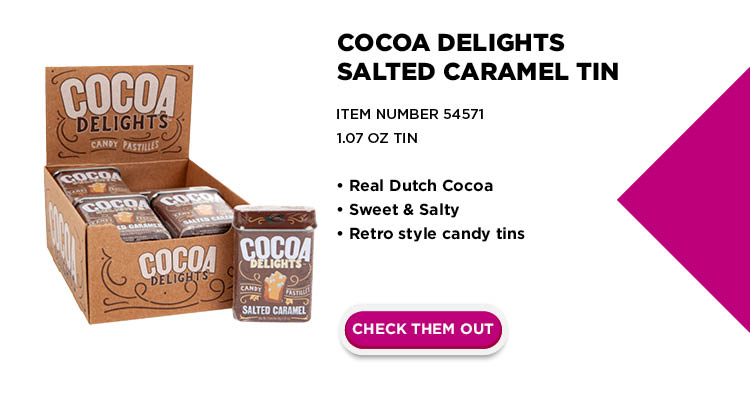 Cocoa Delights Salted Caramel Tin