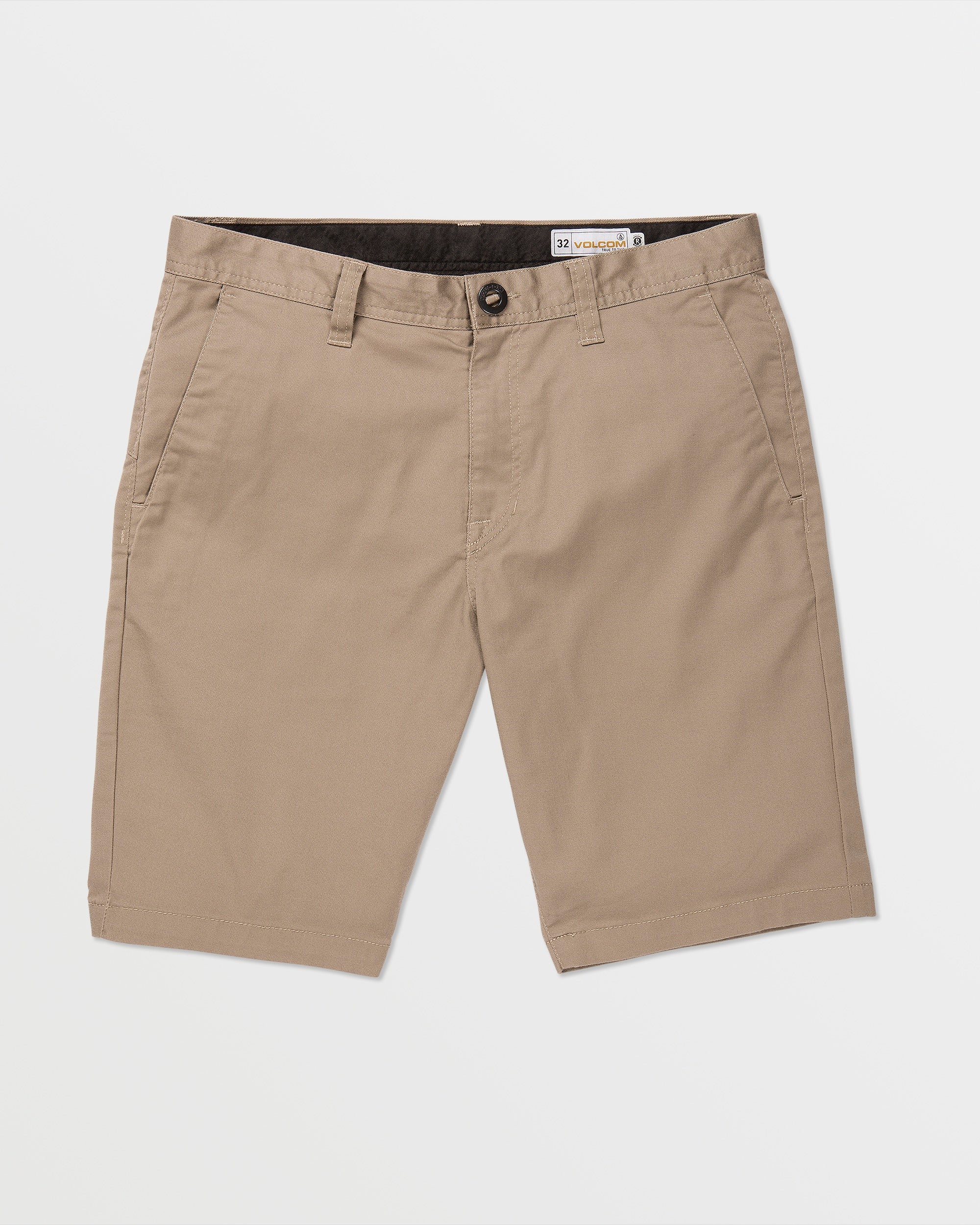 Image of Frickin Modern Stretch Shorts - Khaki