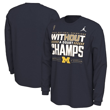  Jordan Brand Navy  College Football Playoff 2023 National Champions Locker Room Long Sleeve T-Shirt