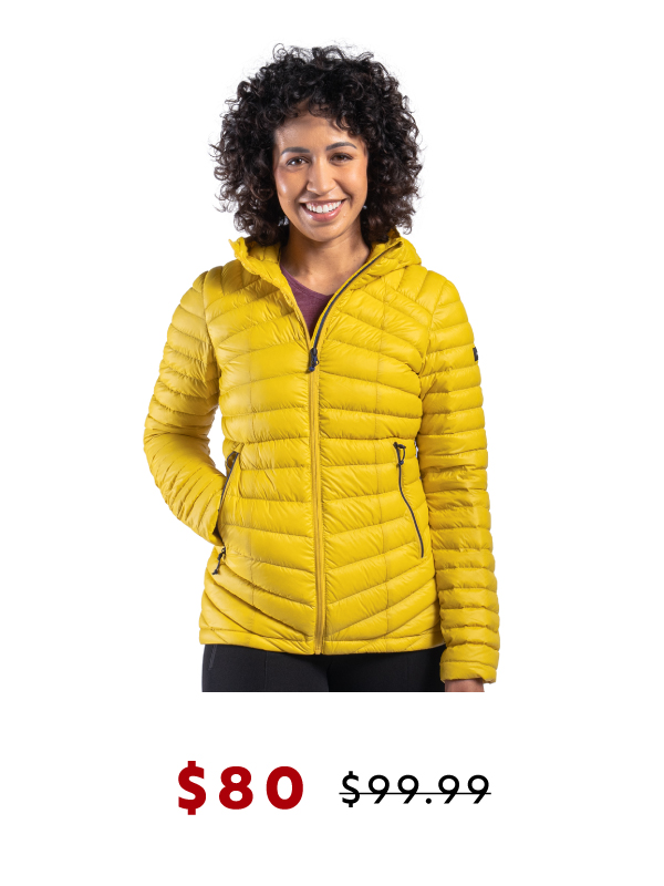 Women's MT100 Hooded Down Jacket, Now $80