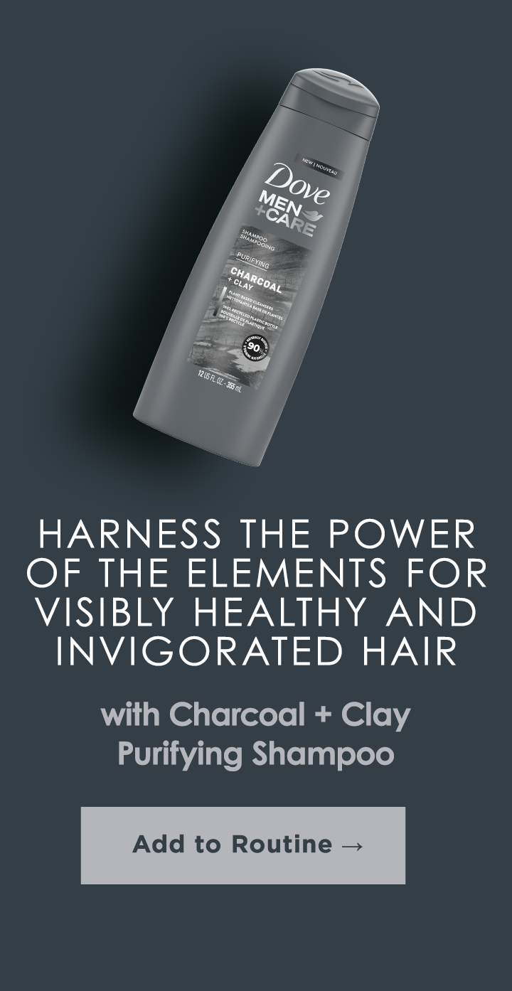 Harness the power of the elements for visibly healthy and invigorated hair with Charcoal + Clay Purifying Shampoo