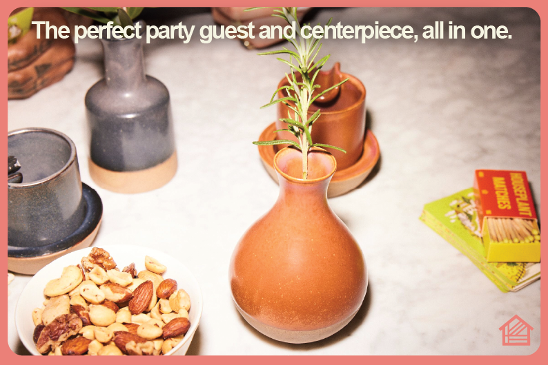 The perfect party guest and centerpiece, all in one.