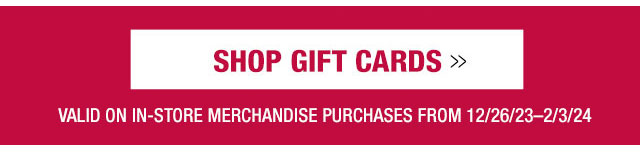 Shop gift cards