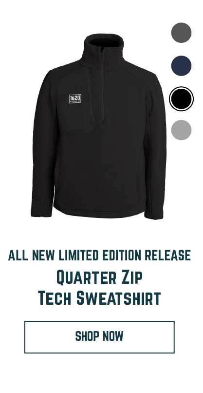 Shop All New Limited Edition Quarter Zip Tech Sweatshirt