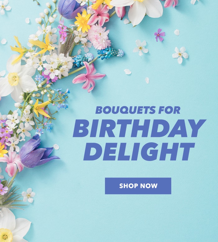 Bouquets for birthday delight