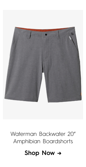 Waterman Backwater 20" Amphibian Boardshorts