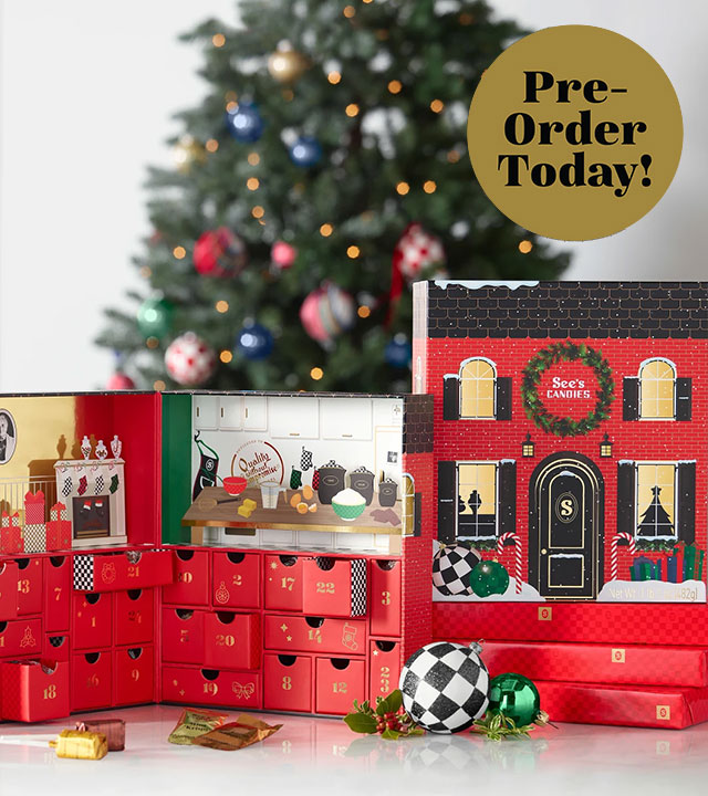 Pre-Order Today! See’s 2024 Advent Calendar