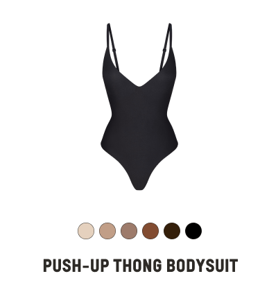 PUSH-UP THONG BODYSUIT