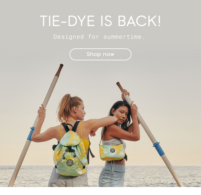 Tie-Dye is Back! Designed for summertime.