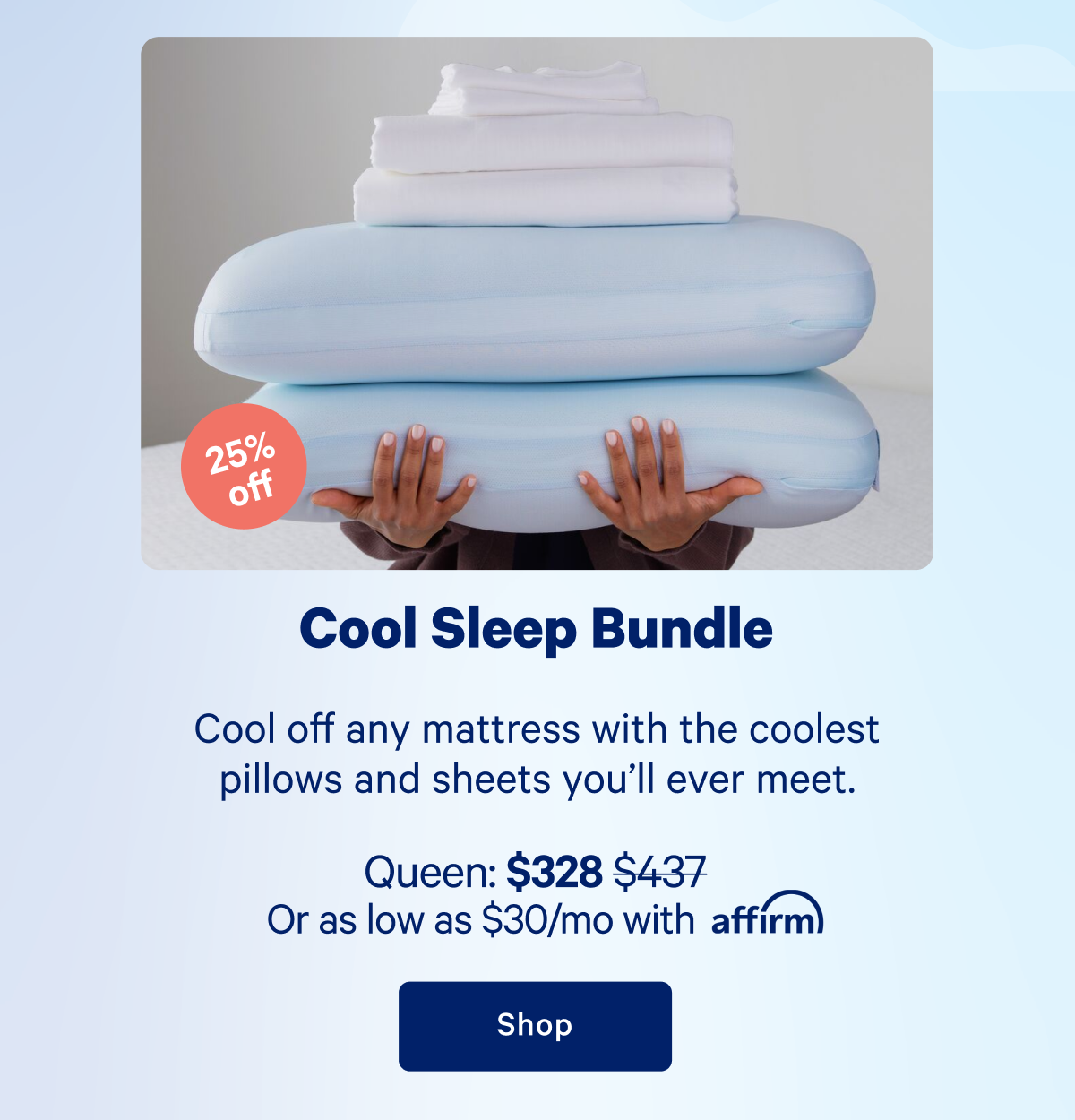 Cool Sleep Bundle >> Shop >>