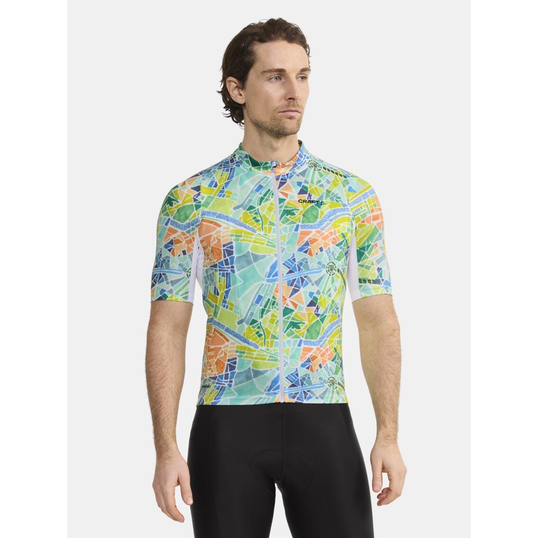 Image of MEN'S ADV ENDUR GRAPHIC CYCLING JERSEY