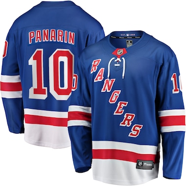  Fanatics Branded Artemi Panarin Blue  Home Breakaway Player Jersey