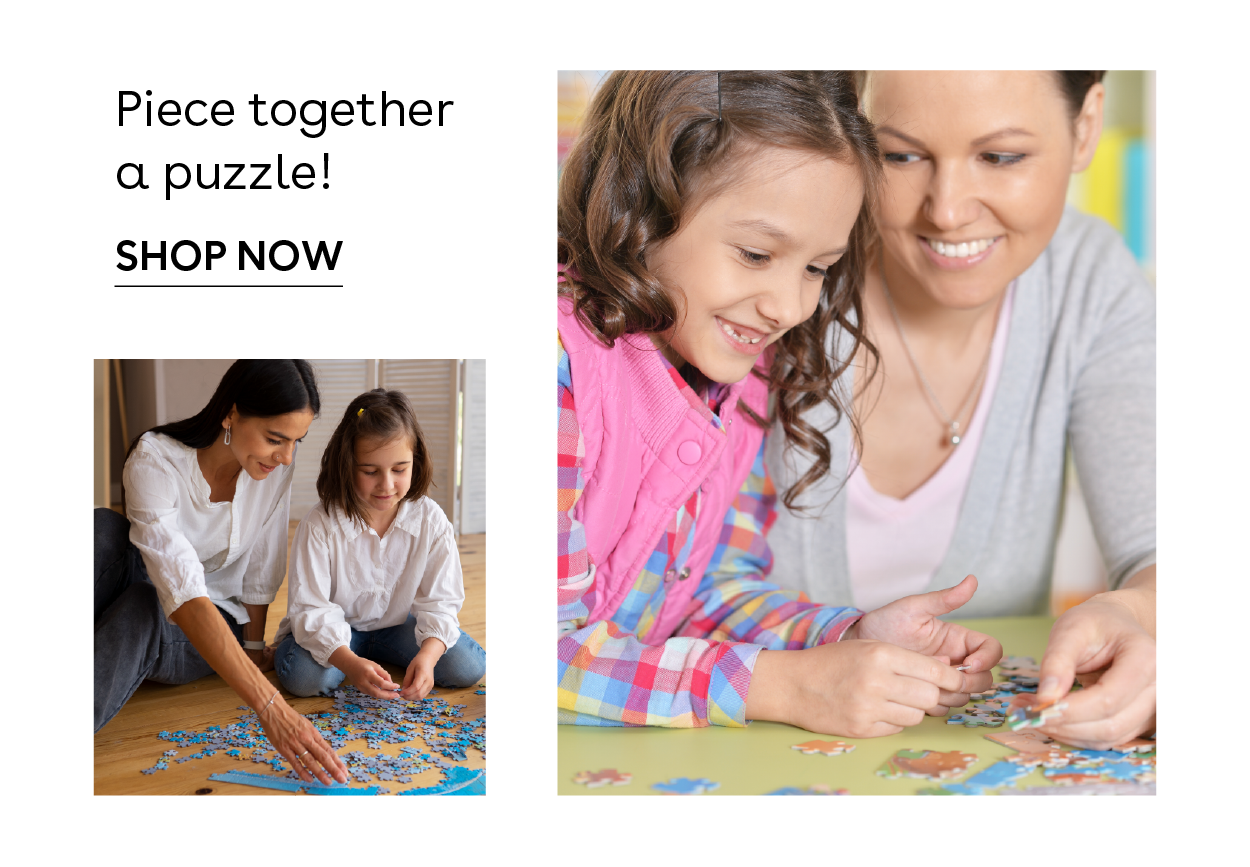 Piece together a puzzle!