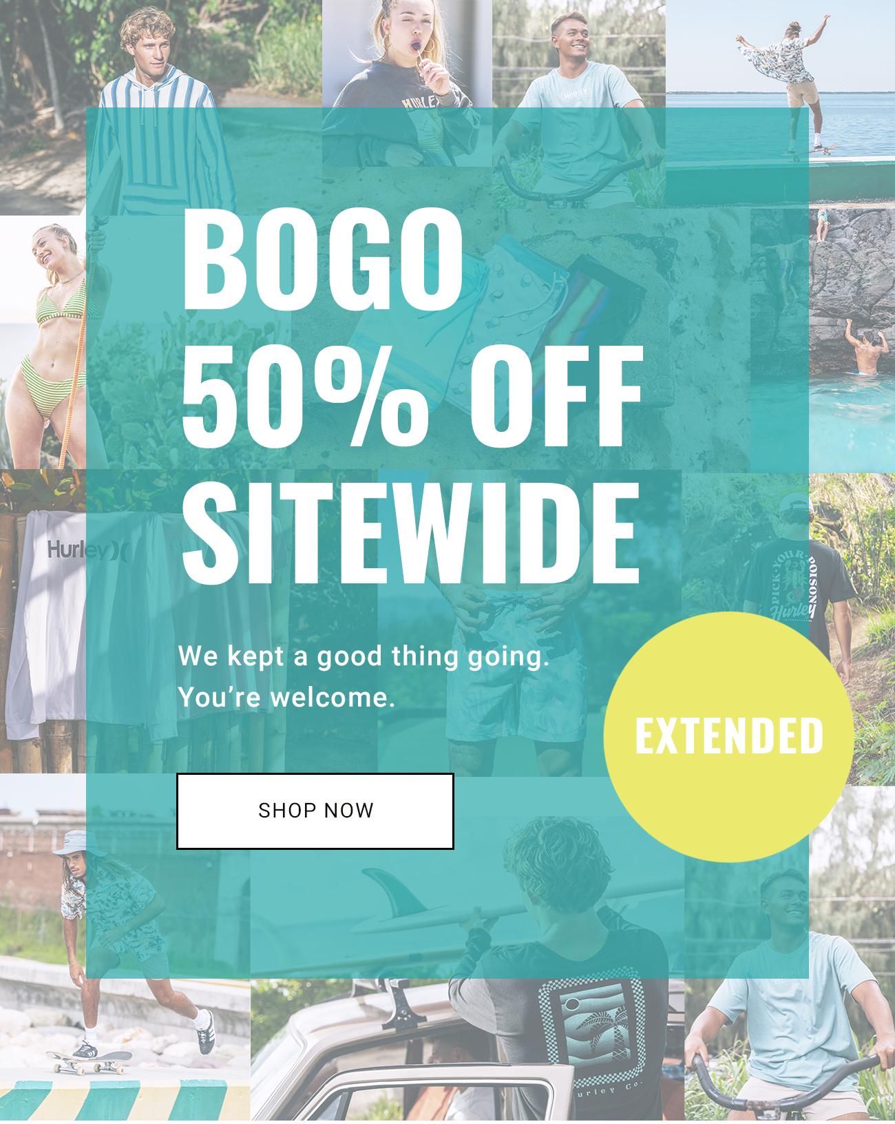 BOGO 50% Off Sitewide | Shop Now