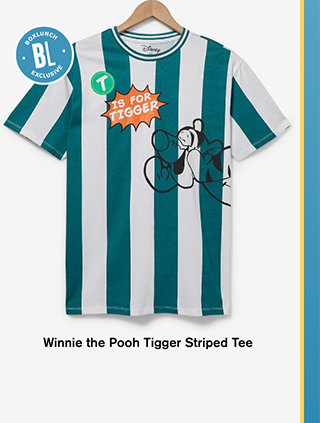 Winnie the Pooh Tigger Striped Tee