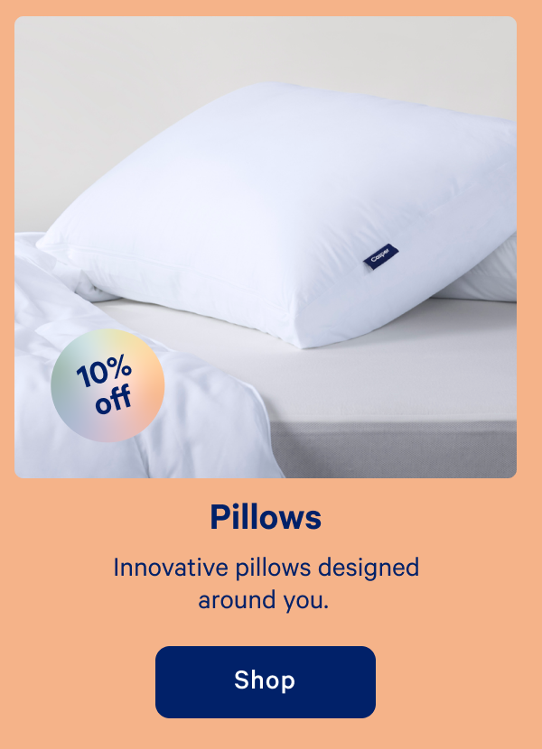 Pillows >> Innovative pillows designed around you. >> Shop >>