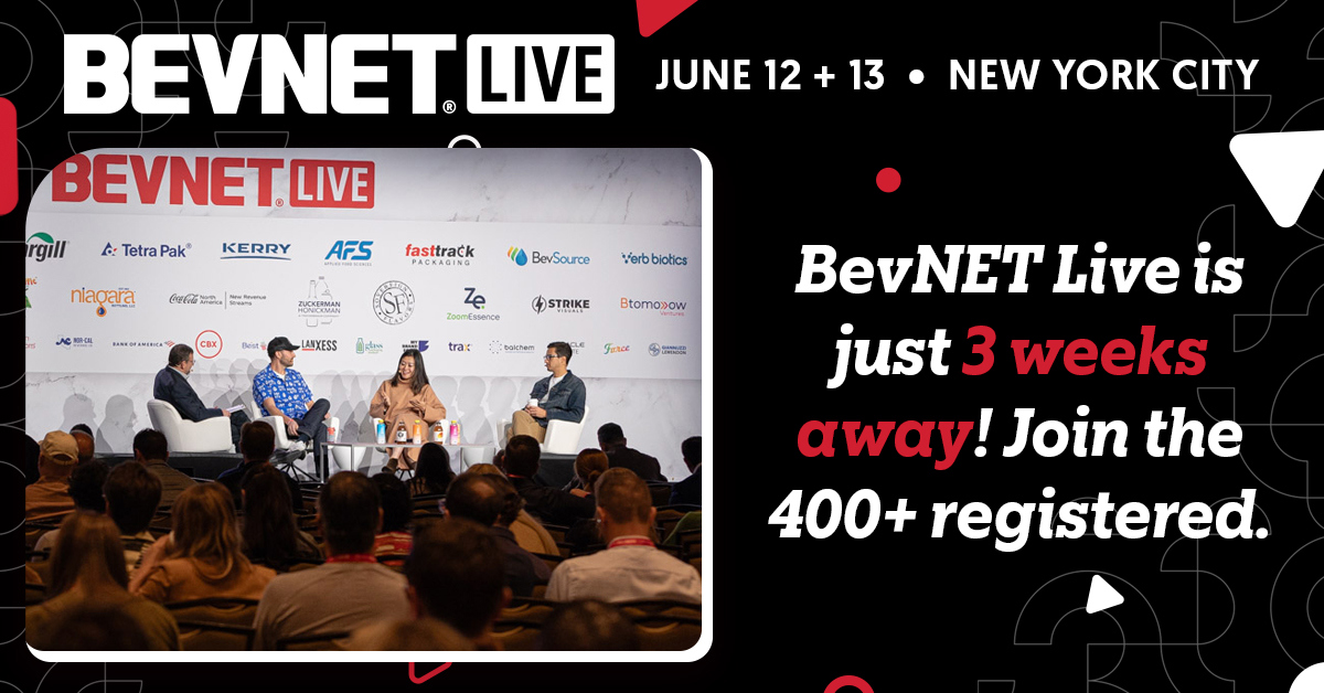 BevNET Live NYC is just 3 weeks away!