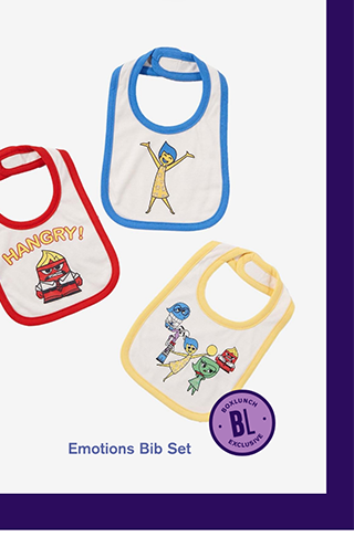 Emotions Bib Set - BoxLunch Exclusive