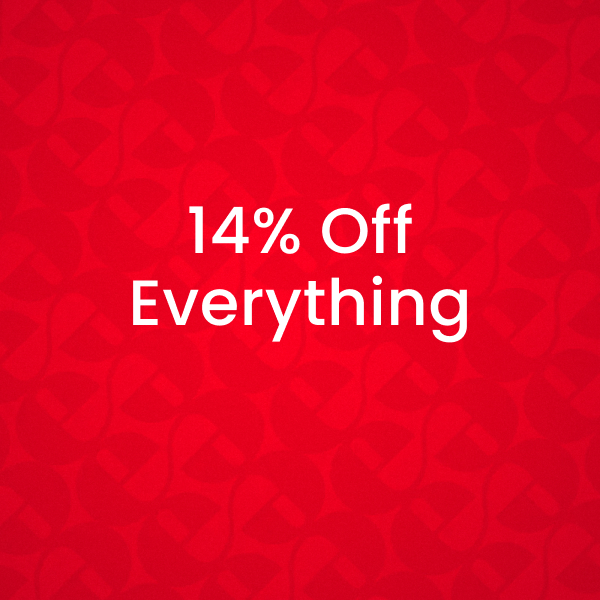 Valentines Day - 14% Off Everything - Shop Now