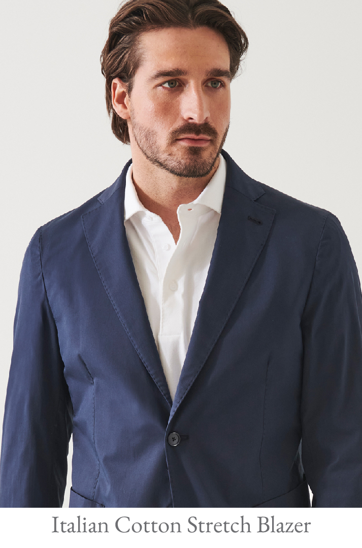 NUCLEO STRETCH TWO-BUTTON BLAZER