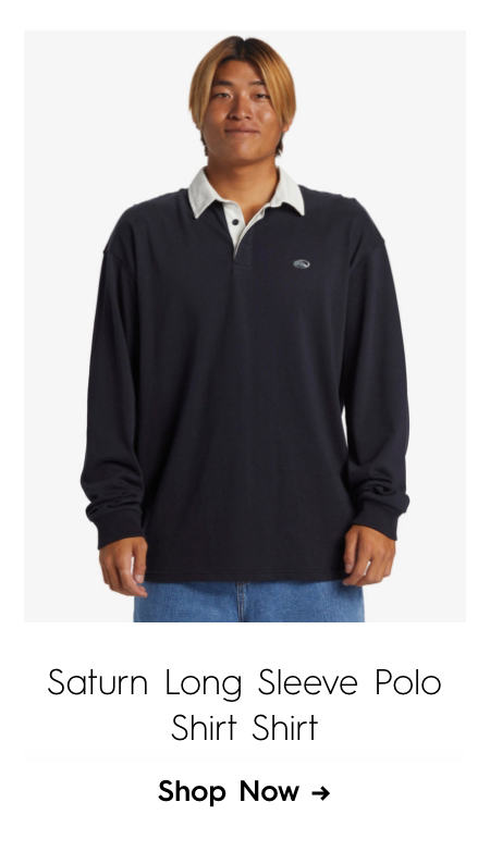 Saturn Long Sleeve Polo Shirt