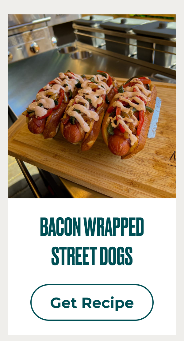 Get Bacon Wrapped Street Dogs Recipe