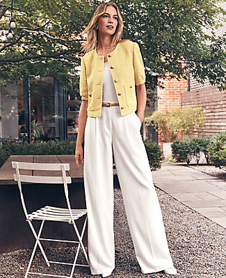 The Pleated Wide Leg Pant