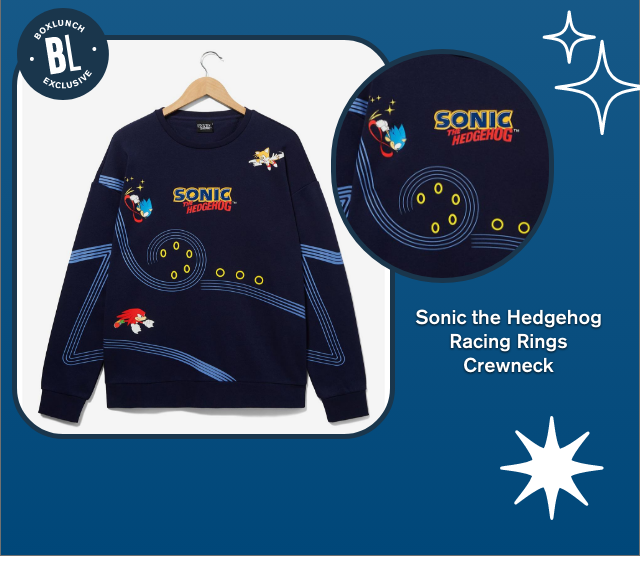 Sonic the Hedgehog Racing Rings Crewneck