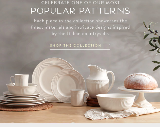 Celebrate one of our Most Popular Patterns | Shop the Collection