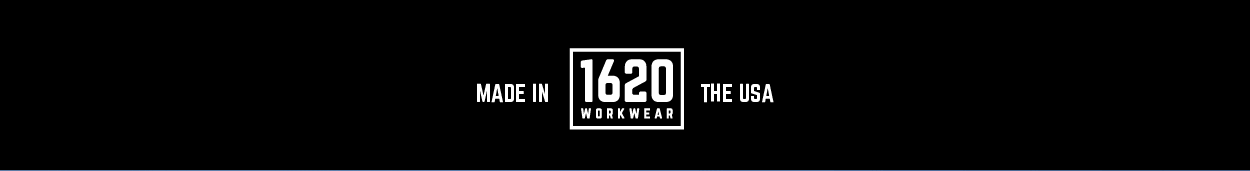 1620 Workwear Made in USA logo