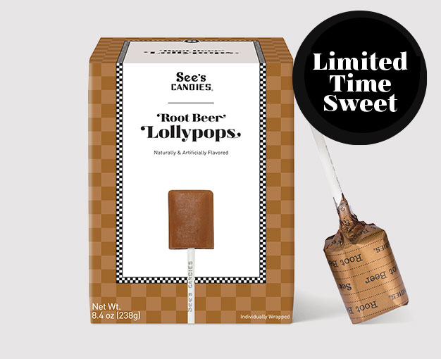 Limited Time Sweet: Root Beer Lollypops