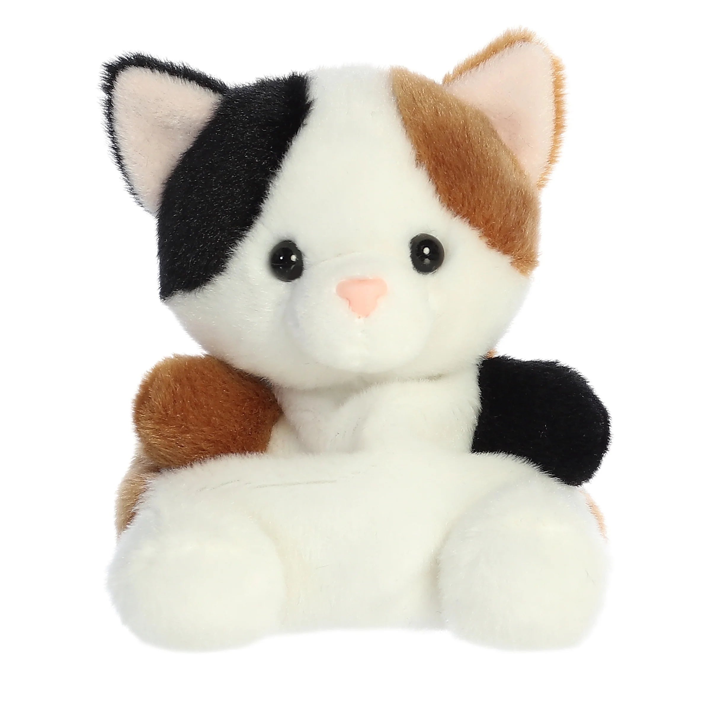 Palm Pals 5 Inch Peebs the Calico Cat Plush Toy