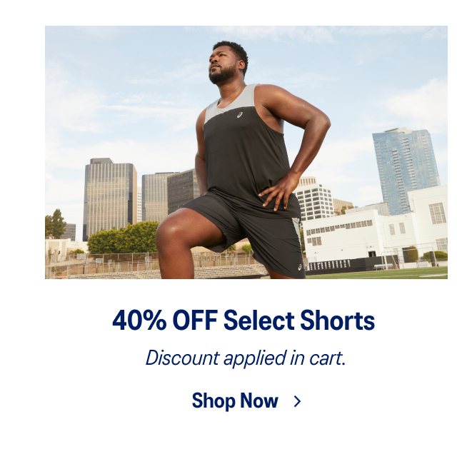 40% Off Select Shorts