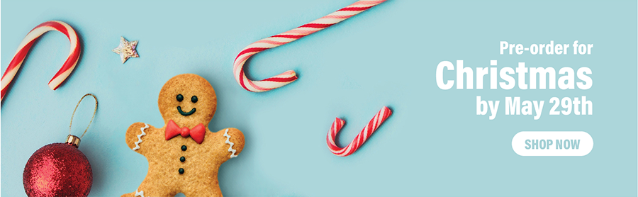 Gingerbread cookies with candy canes