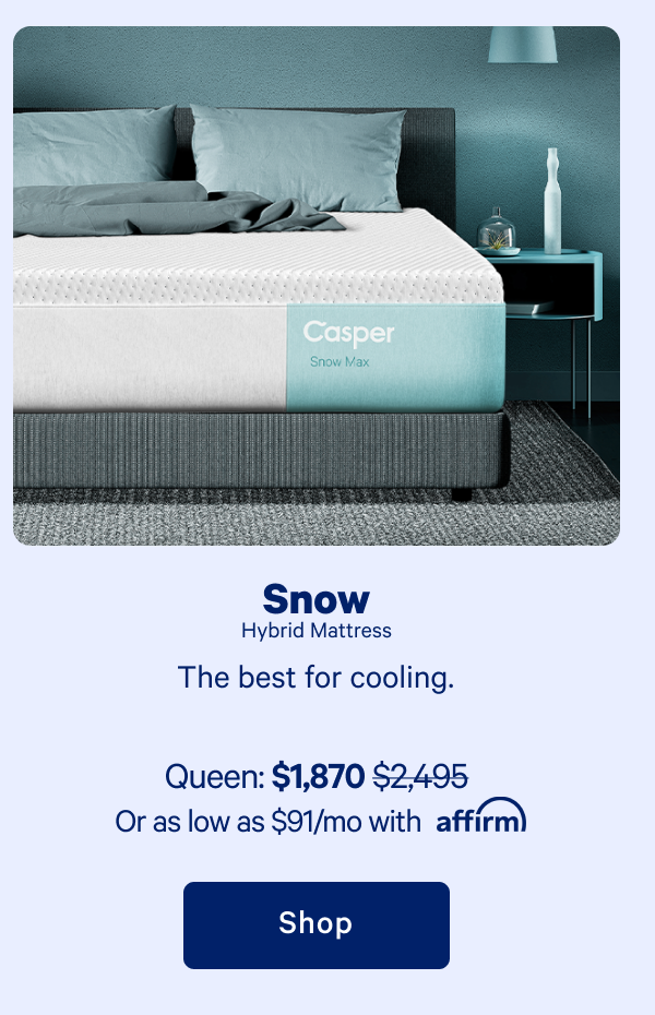 Snow Hybrid Mattress >> Shop now >>