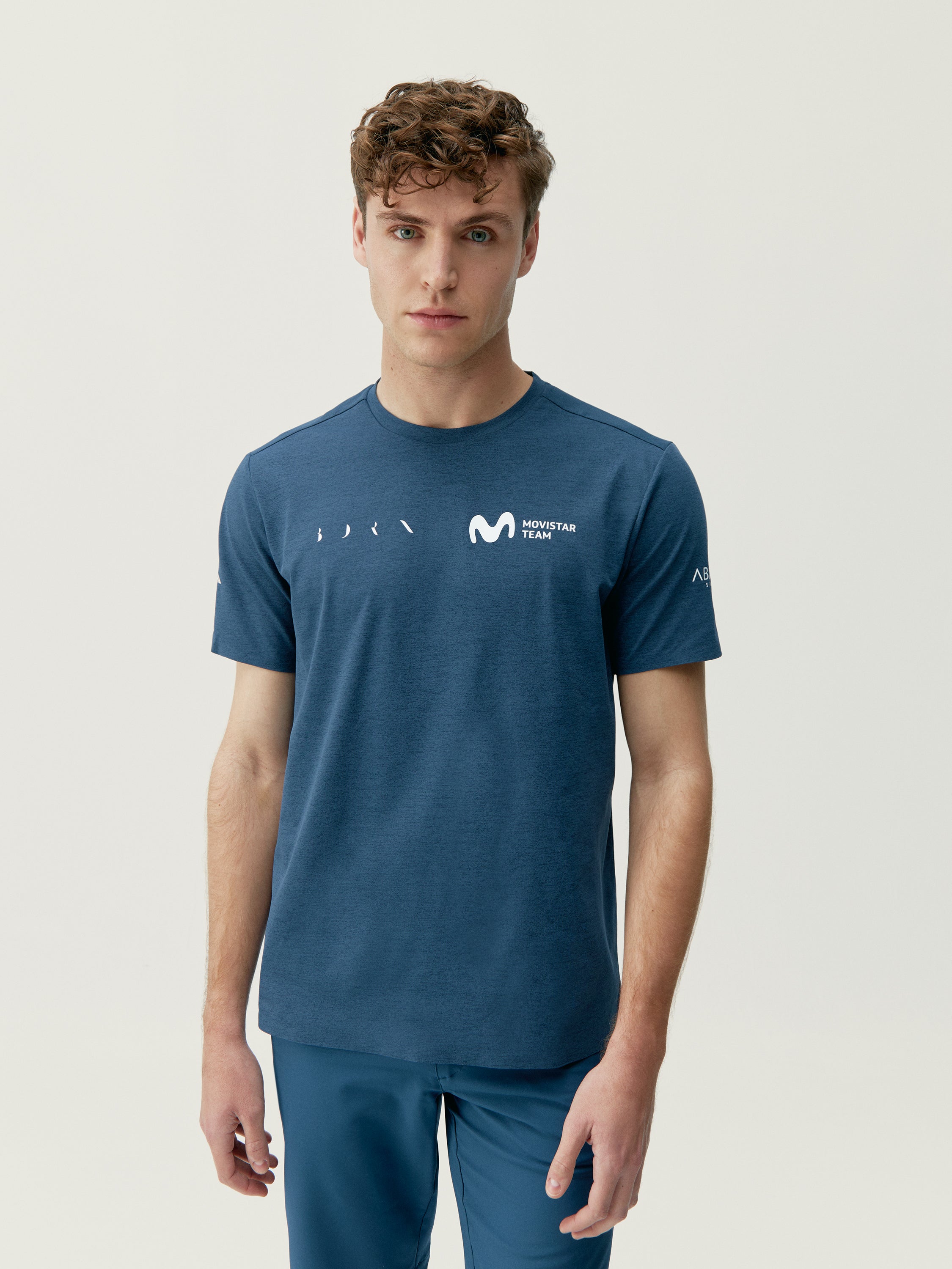 Image of T-Shirt Men's Movistar Sea Blue