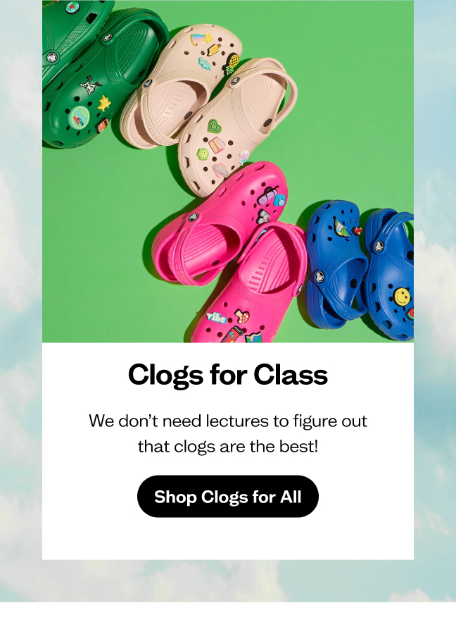 Shop All Clogs