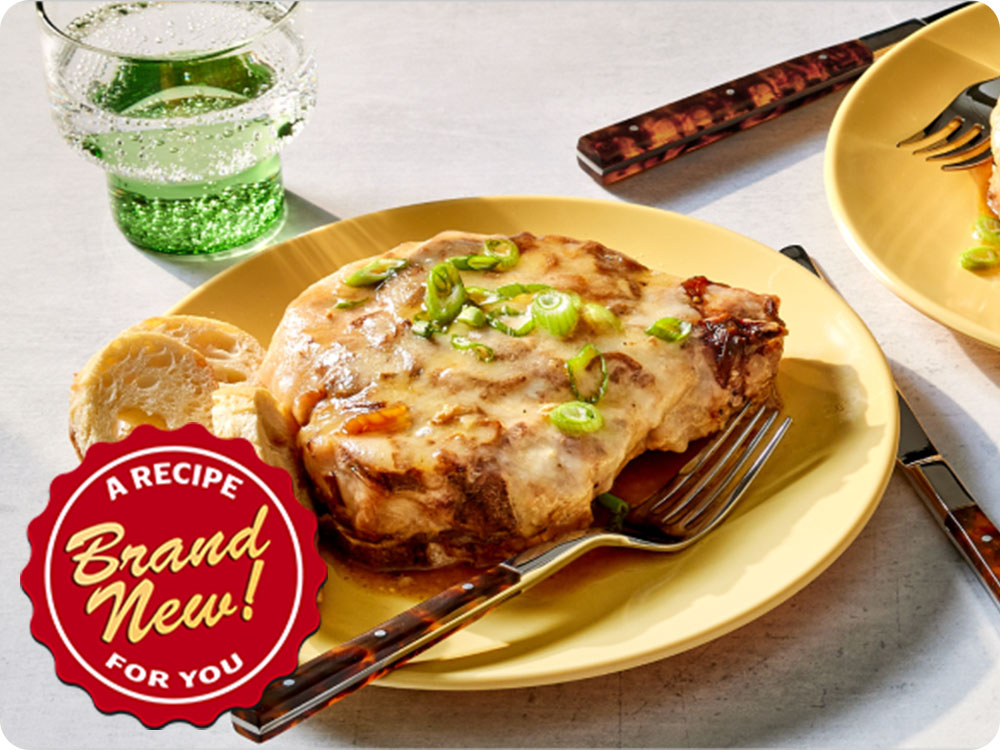 French Onion Smothered Pork Chops