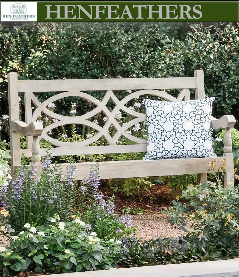 Shop the Beaumont Faux Bois Bench