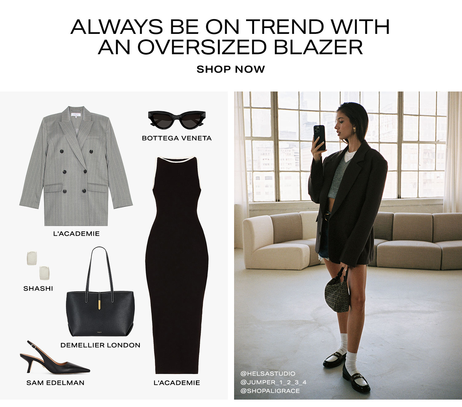 Always Be on Trend With an Oversized Blazer. Shop now.