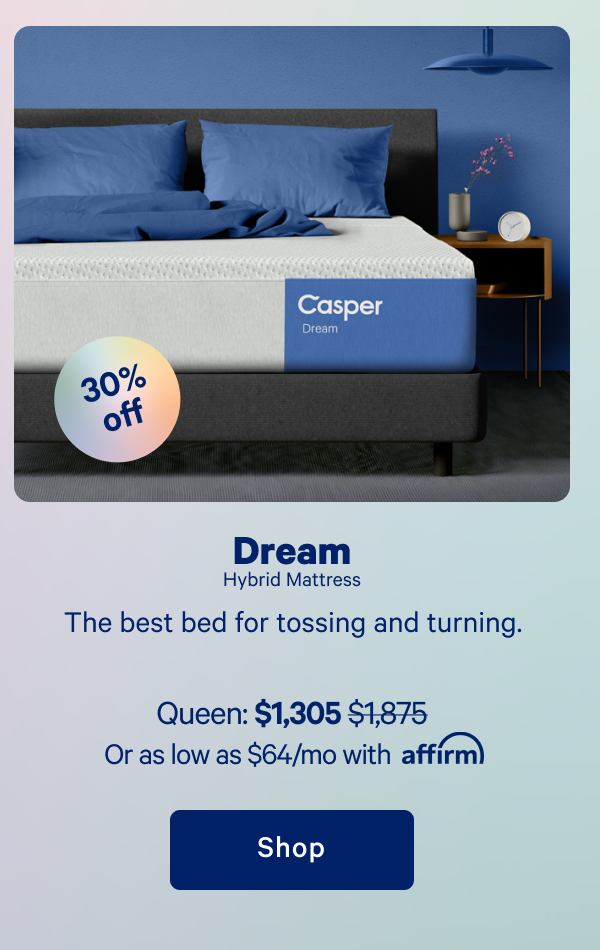 Dream Hybrid Mattress >> The best bed for tossing and turning. >> Shop >>