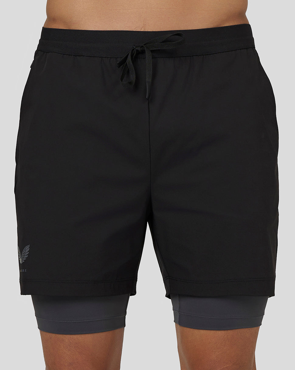 Image of Men’s Flow 2-in-1 Shorts - Black