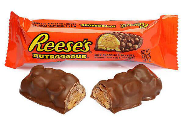 127281 - Reese's NutRageous Candy Bars: 18-Piece Box