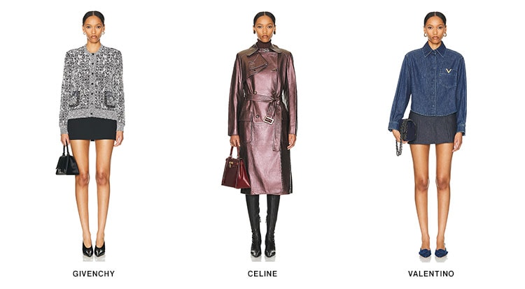 New Arrivals: Bottega Veneta, Givenchy, Loewe, Saint Laurent, Valentino + more! Shop Now