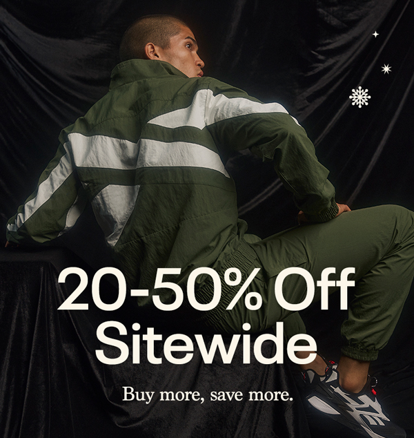 20-50% Off Sitewide | Buy more, save more.