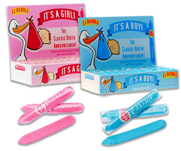 Birth Announcement Bubblegum Cigars