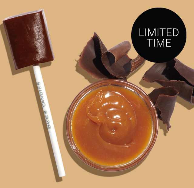 Limited Time: Chocolate Caramel Lollypops