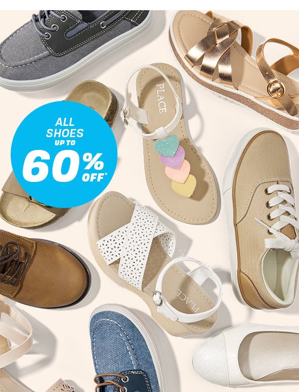 Up to 60% off All Shoes