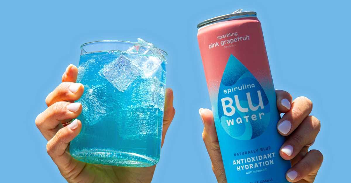 💙 Betting On BLU: Spirulina Beverage Rebrands