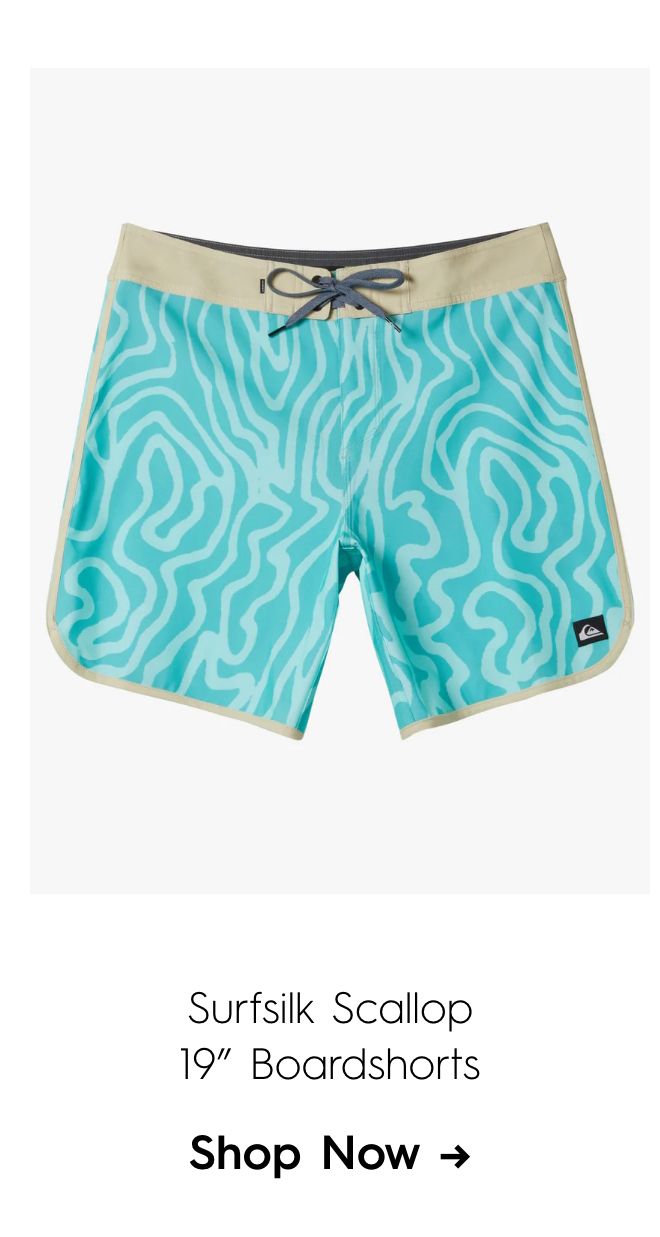 Surfsilk Scallop 19" Boardshorts